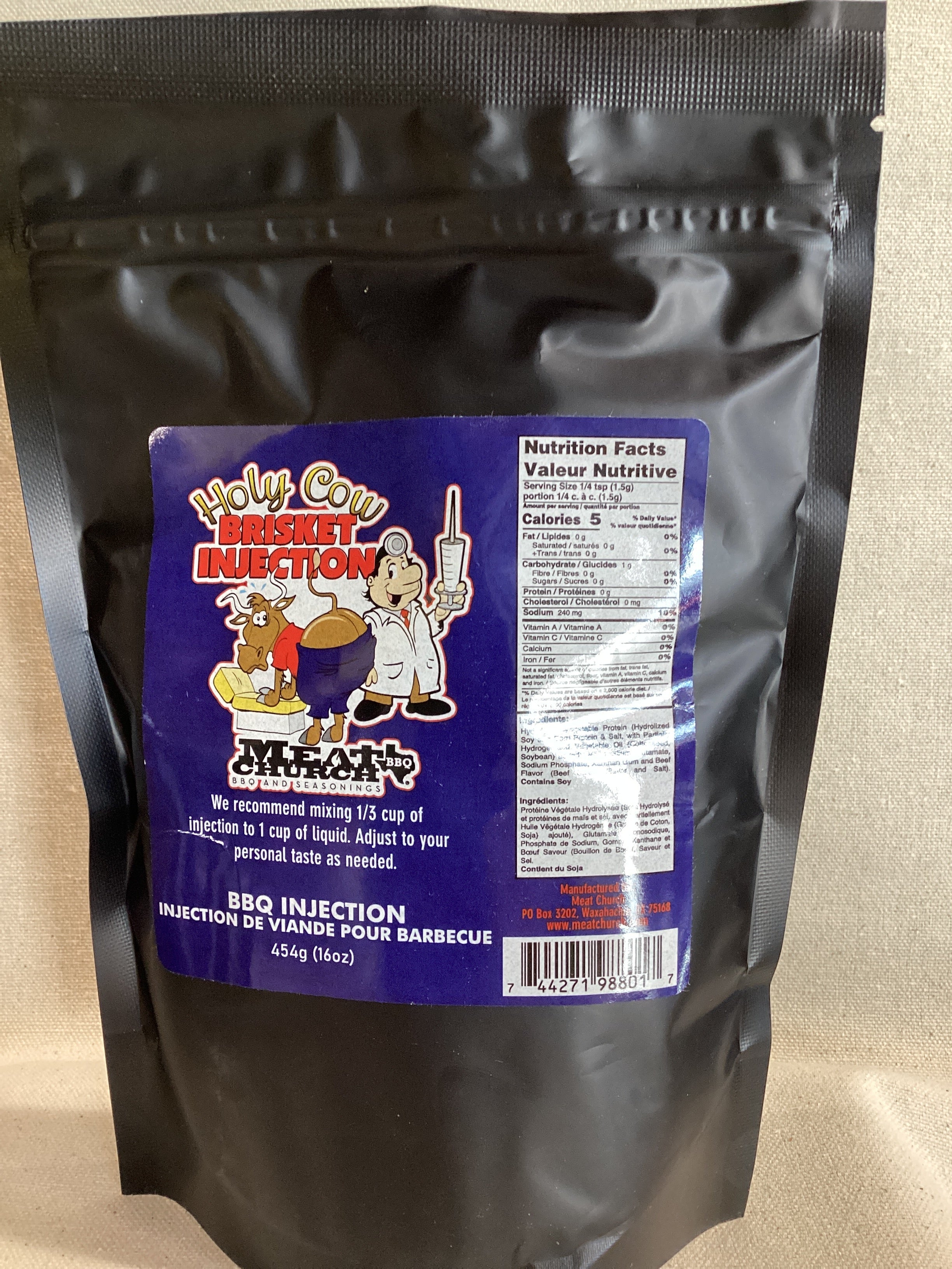 MEAT CHURCH HOLY COW BRISKET INJECTION • BBQVille Canada